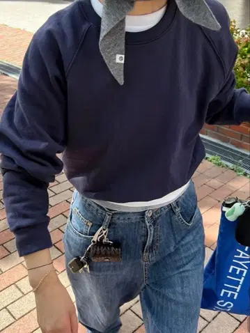 nugu poikJVODNA8425 심플 래글런 맨투맨