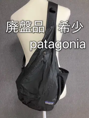 단종 레어 patagonia 라이트웨이트 트러블 슬링백 블랙 희귀