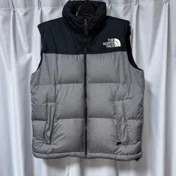 THE NORTH FACE 다운 베스트 L 사이즈 블랙/그레이