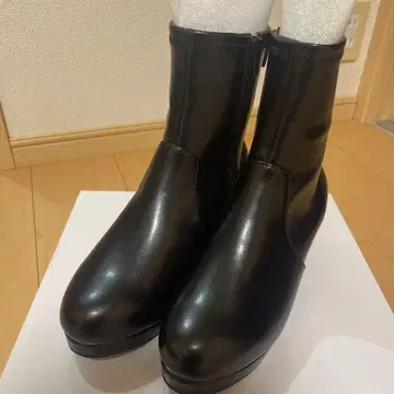 MAJESTIC LEGON 폭신폭신 힐 스트레치 부츠