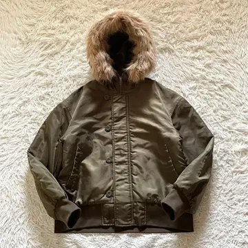 y2k 00s GU N-2B 플라이트 자켓 S