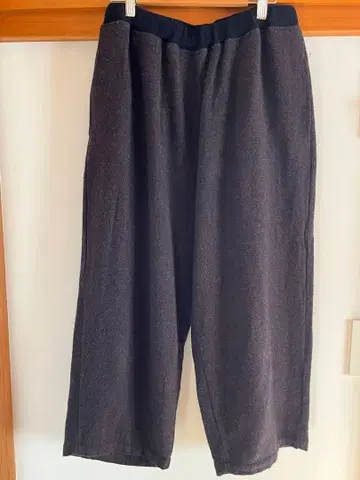 prit 다크 그레이 와이드 팬츠