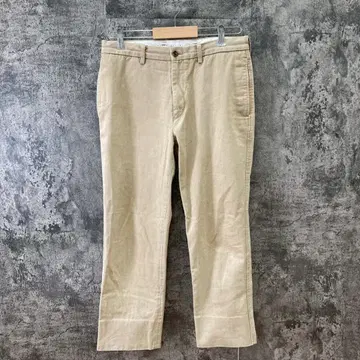 아쿠아스큐텀 치노 팬츠 크롭 캐주얼 브라운 남성용(82)