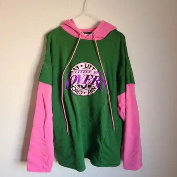 리틀 써니바이트 농구 후드티 핑크