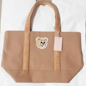 페이러 올드 테디 와펜 토트백 베이지