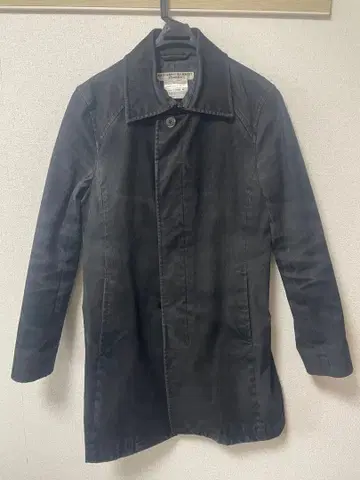 캐서린 햄넷 런던 스텐카라 코트/M/코튼/BLK/