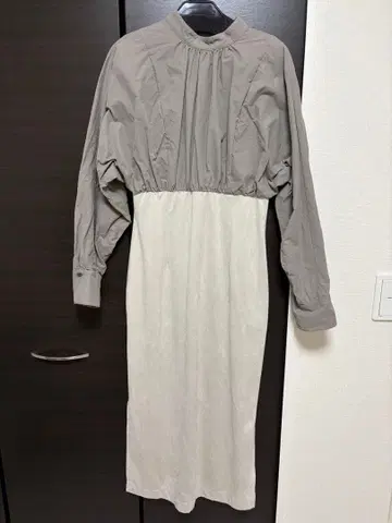 아뉴앙스 돌먼 슬리브 원피스 anuans