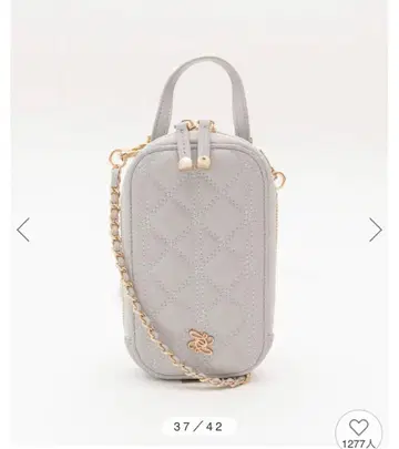 RANDA 2WAY 퀼팅 멀티 숄더백 스마트폰 숄더 블루