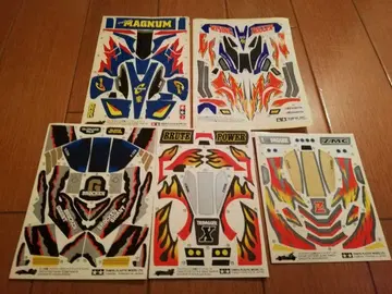 타미야 미니 사륜구동 스티커 사이클론 매그넘 브로켄 G 트라이 대거