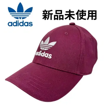 [ 미사용 새상품 ] 아디다스 오리지널 캡 모자 남성용 버건디