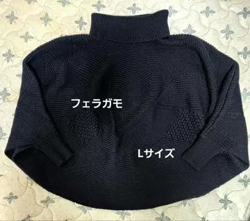 페라가모 니트 판초