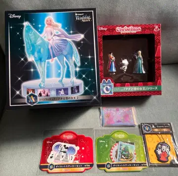 디즈니 복권 A상 C상 안나와 눈의 여왕 피규어 안나 엘사