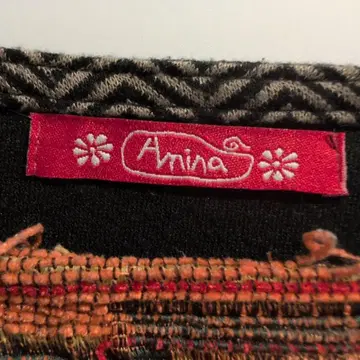 Anina 다색상 패턴 긴팔 상의