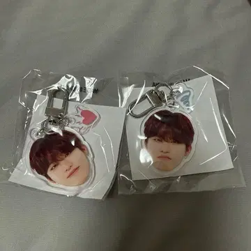 treasure 정우 얼굴 아크릴 키링 애, 희