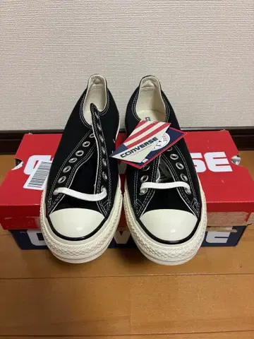 컨버스 올스타 US 오리 새상품 블랙 27cm