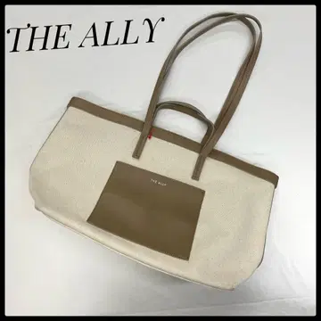 THE ALLY 토트백 아이보리/베이지 한국