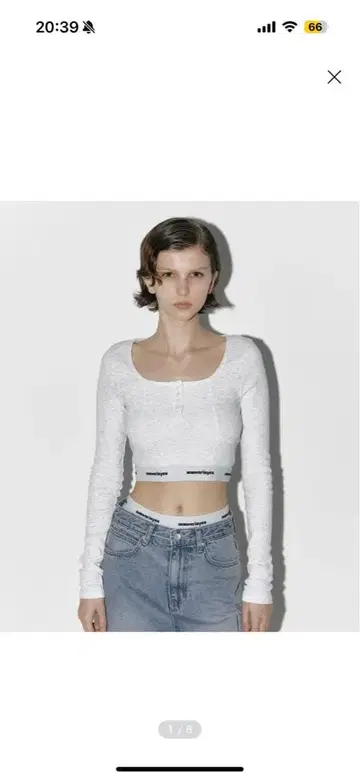 ANSWER IS YES 코미프 크롭 탑 T셔츠