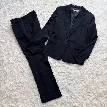 새상품급 내추럴 뷰티 베이직 수트 셋업 블랙