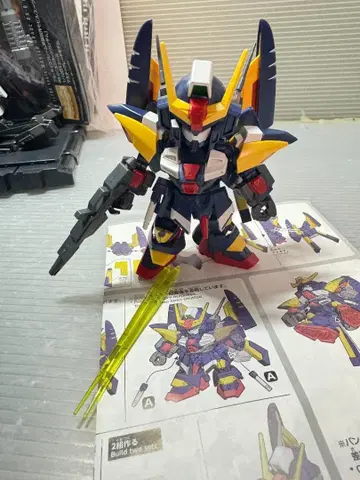 건담 프라모델 SD건담 크로스 실루엣 토네이도 건담 완성품