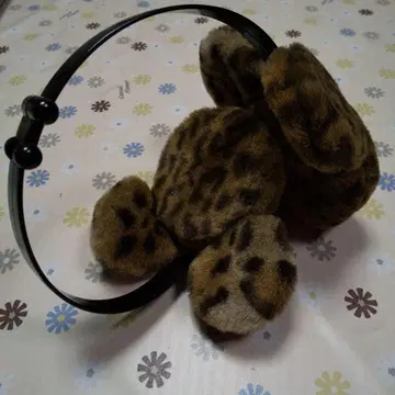 디즈니랜드 표범 무늬 귀도리