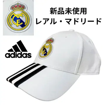 [ 미사용 새상품 ] 레알 마드리드 캡 아디다스 축구 한정품