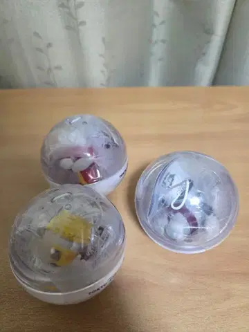 베이맥스 캡슐 토이 3개 세트 디즈니 리조트