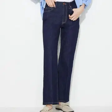 PLST 플라스테 소프트 플레어 청바지