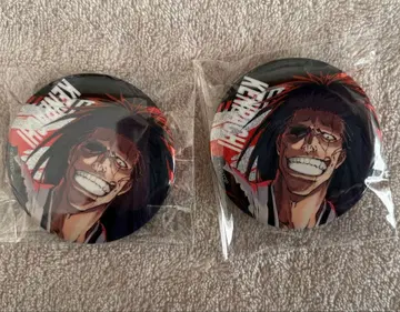 BLEACH 천년혈전편 캔뱃지 켄파치 2세트