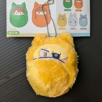 컬러풀 피치 타츠룬 싸개 타피 봉제 인형 키링 마스코트 봉제 인형