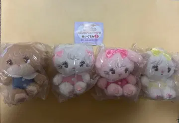 mikko characters 봉제 인형 2 가챠가챠 컴플리트 세트