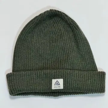 Aclima 울 니트 모자 올리브 그린 ONE SIZE