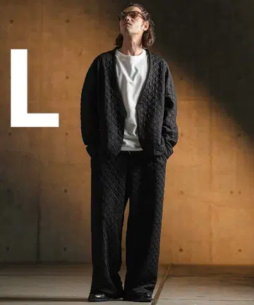 GLIMCLAP 그리클랩 퀼팅 자켓 팬츠 세트 L 새상품