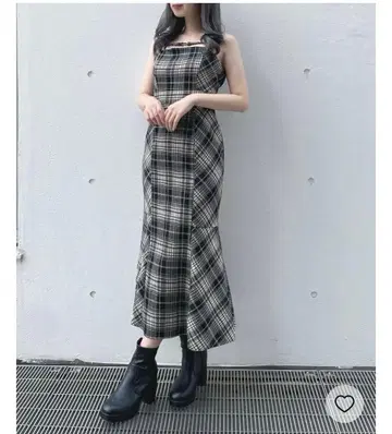 슬릿 머메이드 점프스커트