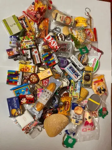 식품 미니어처 캡슐 토이 세트