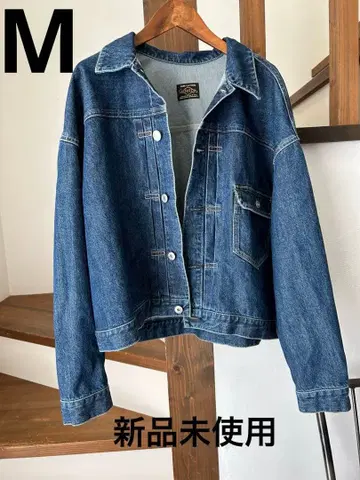 e.r.g* 구매 데님 자켓 미사용 새상품 M
