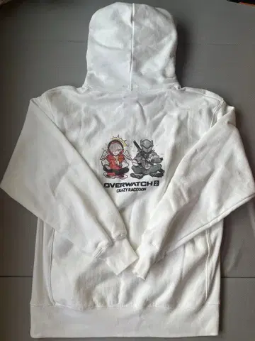 [ OVERWATCH 2 ] x CRAZY RACCOON 화이트 달마 L