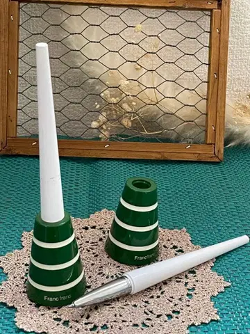 Franc franc 스트라이프 응원봉 2개 세트 필기감이 부드러움