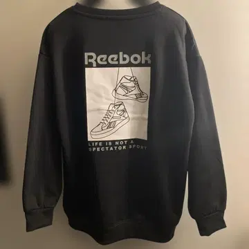 [ 새상품 ] 리복 Reebok 블랙 트레이닝복 초특급 콜라보 LL