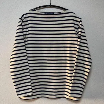 SAINT JAMES 웨쌍 보더 ECRU/MARINE