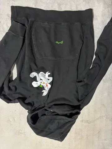 마블즈 후드티 블랙