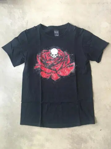 Number (N)ine 06 Guns Rose Skull BK 1
