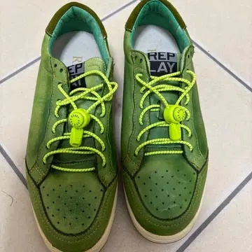 REPLAY 그린 스니커즈