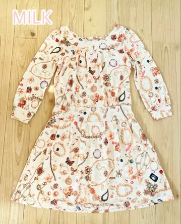 MILK 밀크 원피스 주얼리 패턴