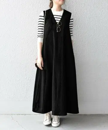 SHIPS any 울 라이크 맥시 텐트 원피스 차콜 그레이