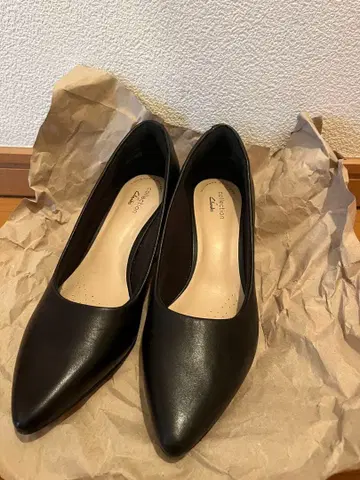 Clarks Collection 펌프스 블랙 23.5cm