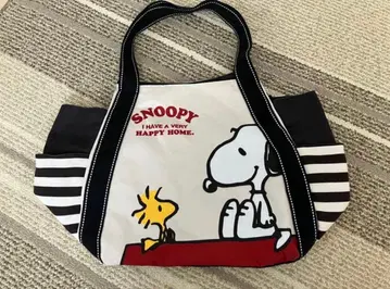 PEANUTS 피넛 SNOOPY 스누피 라지 토트백