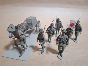 군마 운송대 39식 지중차 갑과 일본 병사 1/35