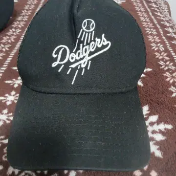 Dodgers 블랙 야구 모자