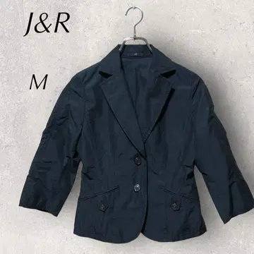 J&R 테일러드 자켓 ( M ) 일본제 슬림 블랙 얇은 소재
