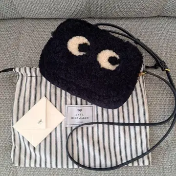 안야 힌드마치 보아 숄더백 네이비